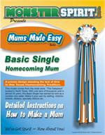 Ebook - PDF Download - Basic Homecoming Mum Instructions by Monster Spirit